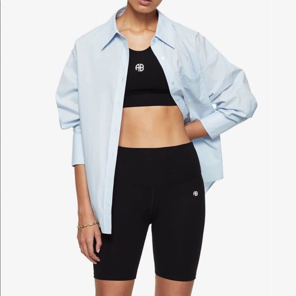 Anine Bing Pants - Anine Bing Blake Biker Short